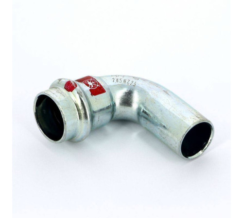 Угол-вставка 90° пресс Viega Prestabo оцинкованная сталь 18 мм 558208