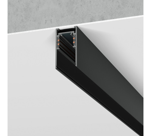 Slim Magnetic Шинопровод накладной черный (3 м) 85127/00 85127/00