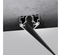 Slim Magnetic Шинопровод в натяжной потолок с декоративными вставками черный (2м) 85204/00 85204/00