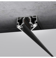 Slim Magnetic Шинопровод в натяжной потолок с декоративными вставками черный (2м) 85204/00 85204/00