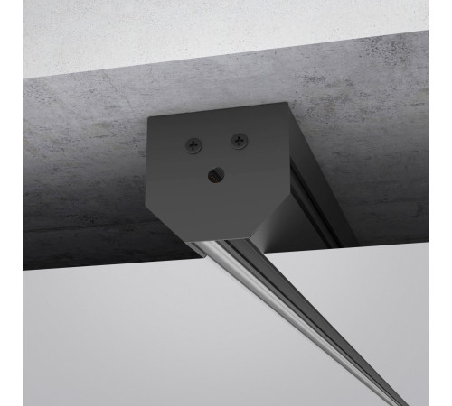 Slim Magnetic Шинопровод в натяжной потолок с декоративными вставками черный (2м) 85204/00 85204/00
