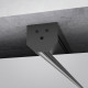 Slim Magnetic Шинопровод в натяжной потолок с декоративными вставками черный (2м) 85204/00 85204/00