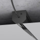 Slim Magnetic Шинопровод в натяжной потолок с декоративными вставками черный (2м) 85204/00 85204/00
