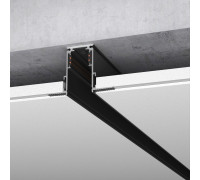 Slim Magnetic Шинопровод встраиваемый черный (3м) 85128/00 85128/00