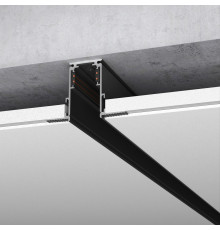 Slim Magnetic Шинопровод встраиваемый черный (3м) 85128/00 85128/00