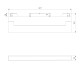 Slim Magnetic Трековый светильник 18W 4200K Kos чёрный 85086/01 85086/01