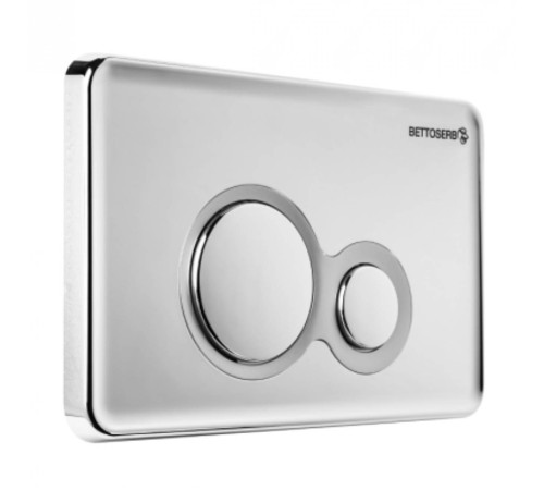 Клавиша смыва Pestan Bettoserb Jerez хром матовый/хром глянцевый 40006647
