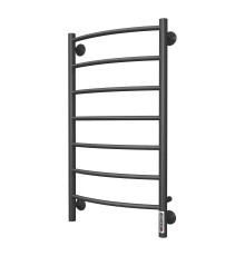Полотенцесушитель электрический Royal Thermo Classic black П7 500х800 мм со встроенным диммером НС-1443118