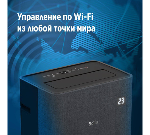 Кондиционер мобильный Ballu Velure BPAC-14 EW/N6