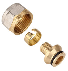 Соединитель Gappo Евроконус для полиэтиленовых труб 20(2.0) мм x 3/4 НС-1441517