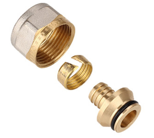 Соединитель Gappo Евроконус для полиэтиленовых труб 20(2.0) мм x 3/4 НС-1441517