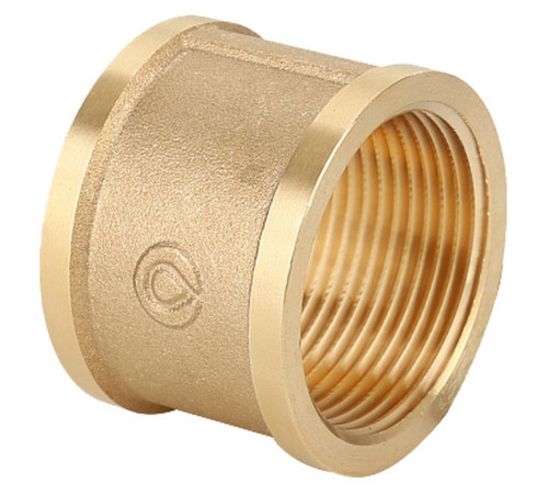 Муфта латунная Gappo 1 1/4 ВР-ВР 1441297