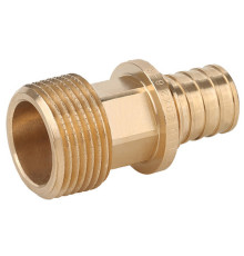 Переходник аксиальный Gappo с наружной резьбой бронза 25хR 1 1441452