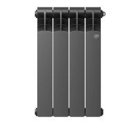 Радиатор биметаллический Royal Thermo Revolution Bimetall 500 2.0 4 секции Noir Sable 1425273