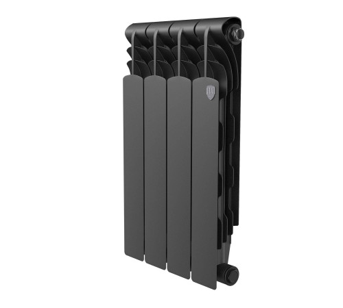 Радиатор биметаллический Royal Thermo Revolution Bimetall 500 2.0 4 секции Noir Sable 1425273