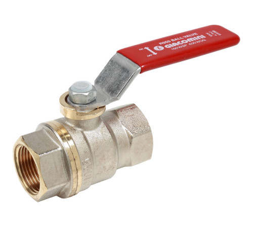 Кран шаровой Giacomini DADO 1 ВР-ВР усиленный полнопроходной ручка-рычаг R950X025