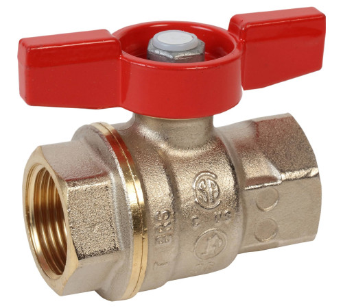 Кран шаровой Giacomini DADO 1 ВВ бабочка R911X025