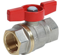 Кран шаровой Giacomini DADO 1 ВР-ВР усиленный полнопроходной ручка-бабочка R951X025