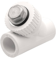 Фильтр косой полипропиленовый THERMOLIGHT PP-R 20 мм белый НС-1620692