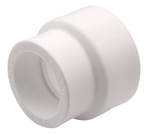 Муфта переходная PP-R THERMOLIGHT НР-ВР 63/40 мм белая НС-1620568