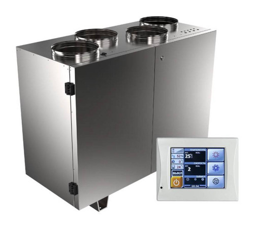 Приточно-вытяжная установка SHUFT UniMAX-P 1500 VWR-A с водяным нагревателем НС-1061970