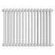 Стальной трубчатый радиатор Royal Thermo Shift R22 C2050 16 секций боковое подключение RAL 9016 НС-1631335