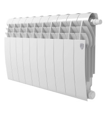 Биметаллический радиатор Royal Thermo BiLiner 350 Bianco Traffico VR 10 секций нижнее подключение 1506287