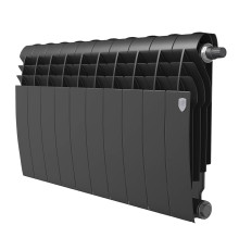 Биметаллический радиатор Royal Thermo BiLiner 350 Noir Sable VR 10 секций нижнее подключение 1506292