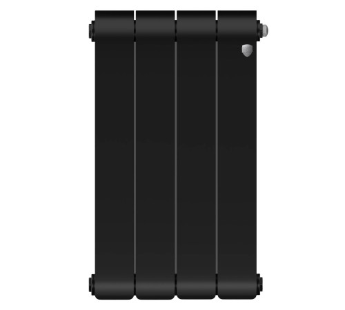 Радиатор биметаллический Royal Thermo Infinity 500 Noir Sable 4 секции боковое подключение НС-1629993