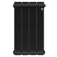 Радиатор биметаллический Royal Thermo Infinity 500 Noir Sable 4 секции боковое подключение НС-1629993