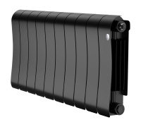Радиатор биметаллический Royal Thermo Infinity 300 Noir Sable 10 секций боковое подключение НС-1683527