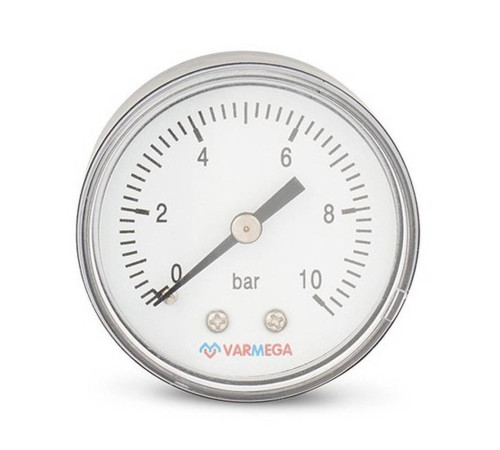 Манометр аксиальный Varmega 50 мм 10 бар 1/4 VMMT08-501002