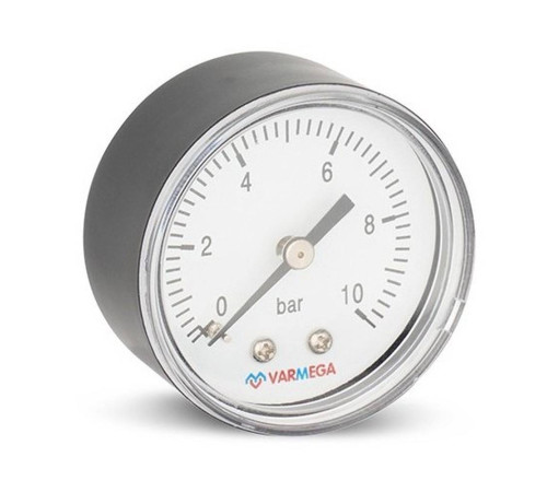 Манометр аксиальный Varmega 50 мм 10 бар 1/4 VMMT08-501002