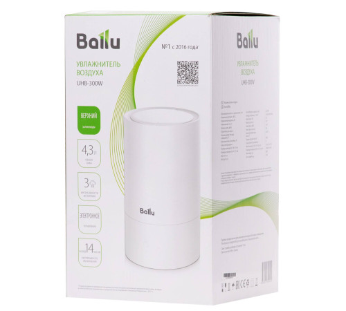Увлажнитель воздуха ультразвуковой Ballu UHB-300W UHB-300W