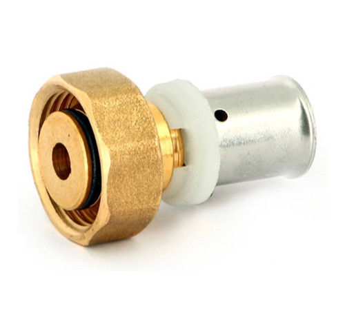 Муфта Uni-Fitt пресс 16 мм х 3/4 дюйма Евроконус EK с накидной гайкой 1513203