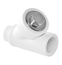 Фильтр сетчатый TEBO PP-R 32 мм ВН/НР белый 030070113