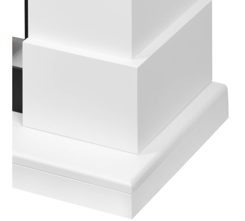 Каминокомплект Royal Thermo Aurora RTFP/P-AR60LS с порталом California 60 W белый НС-1721297