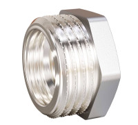 Футорка LD Pride DN25x20 (1x3/4) НР-ВР латунь никелированная 1558189