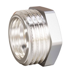 Футорка LD Pride DN25x20 (1x3/4) НР-ВР латунь никелированная 1558189