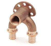 Угольник настенный проходной REHAU Rautitan RX+ 16-Rp 1/2-16 длинный 14562701001