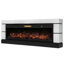 Каминокомплект Royal Thermo Aurora RTFP/P-AR60LS с порталом Moderno 60 белый НС-1721307