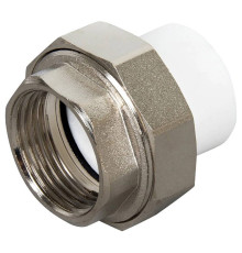 Муфта комбинированная РОСТерм PPR с разъемным раструбом 25 мм x 1 ВР НС-1517158