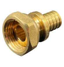 Переход РОСТерм аксиальный с накидной гайкой латунь 20x3/4 1507935