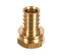 Переход РОСТерм аксиальный с накидной гайкой латунь 25x3/4 1507936