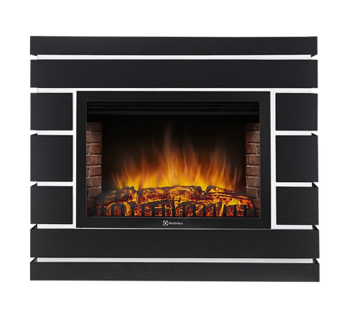 Каминокомплект Electrolux EFP/P-3020LS N с порталом Moderno 30 шпон черный дуб 1721729