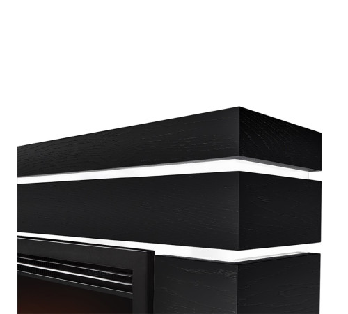 Каминокомплект Electrolux EFP/P-3020LS N с порталом Moderno 30 шпон черный дуб 1721729