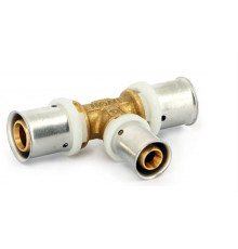 Тройник пресс Uni-Fitt 26x16x26 мм 1513619