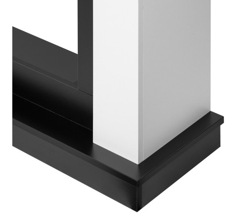 Каминокомплект Electrolux Infinity EFP/P-1600ULS N с порталом Firelight Canto Long белый / черный НС-1722875