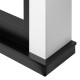 Каминокомплект Electrolux Infinity EFP/P-1600ULS N с порталом Firelight Canto Long белый / черный НС-1722875