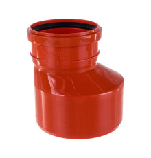 Переход эксцентрический для наружной канализации Политэк 160/110 мм 160160110